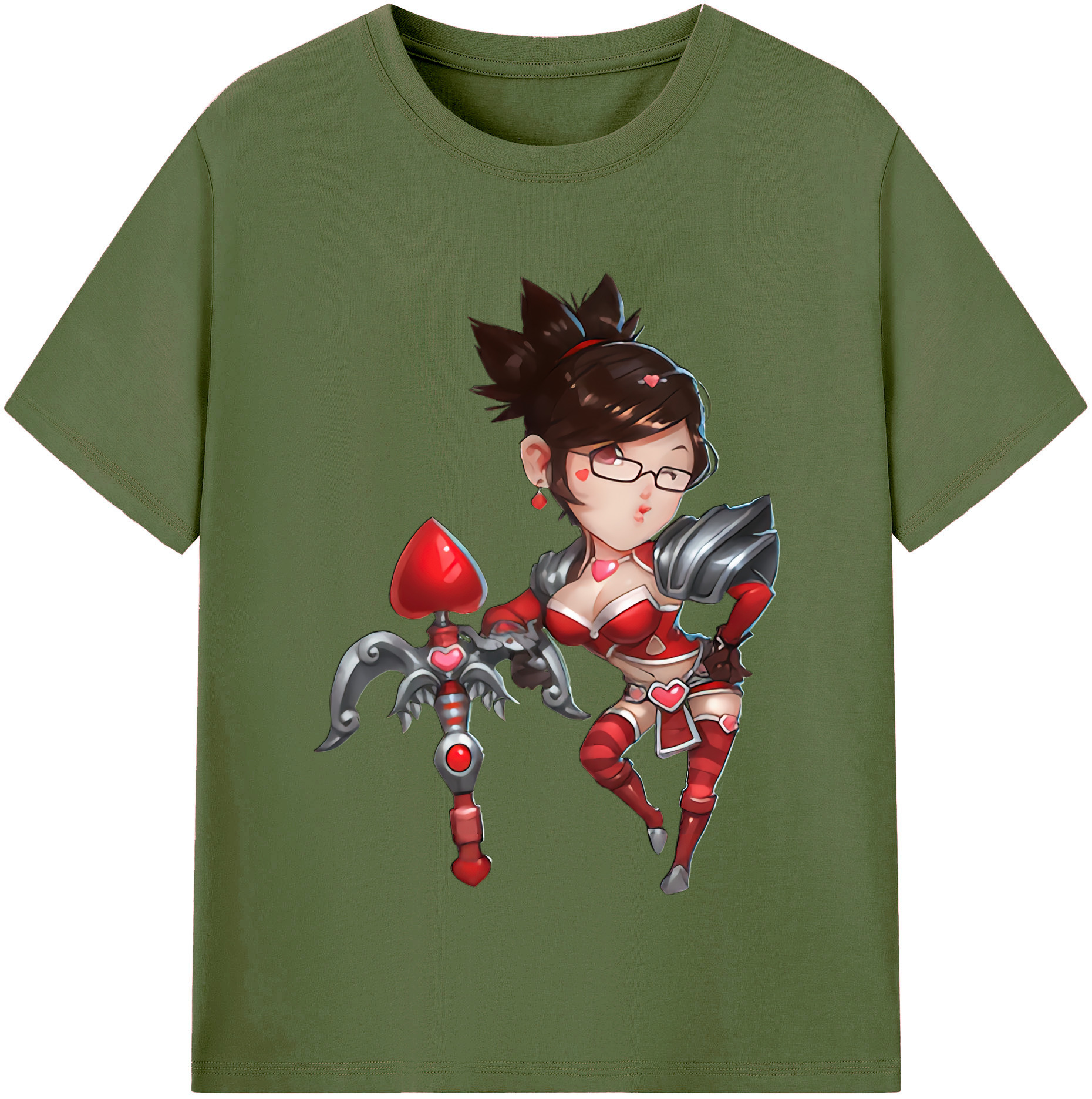 リーグ・オブ・レジェンド League of Legends LOL 綿100％半袖Tシャツ（フロントプリント）